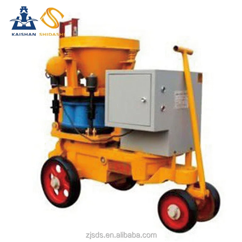 Industrial Removable Shotcrete Machine for Culverts Concrete Spraying Coal Mines Hydropower Projects Engine Core
