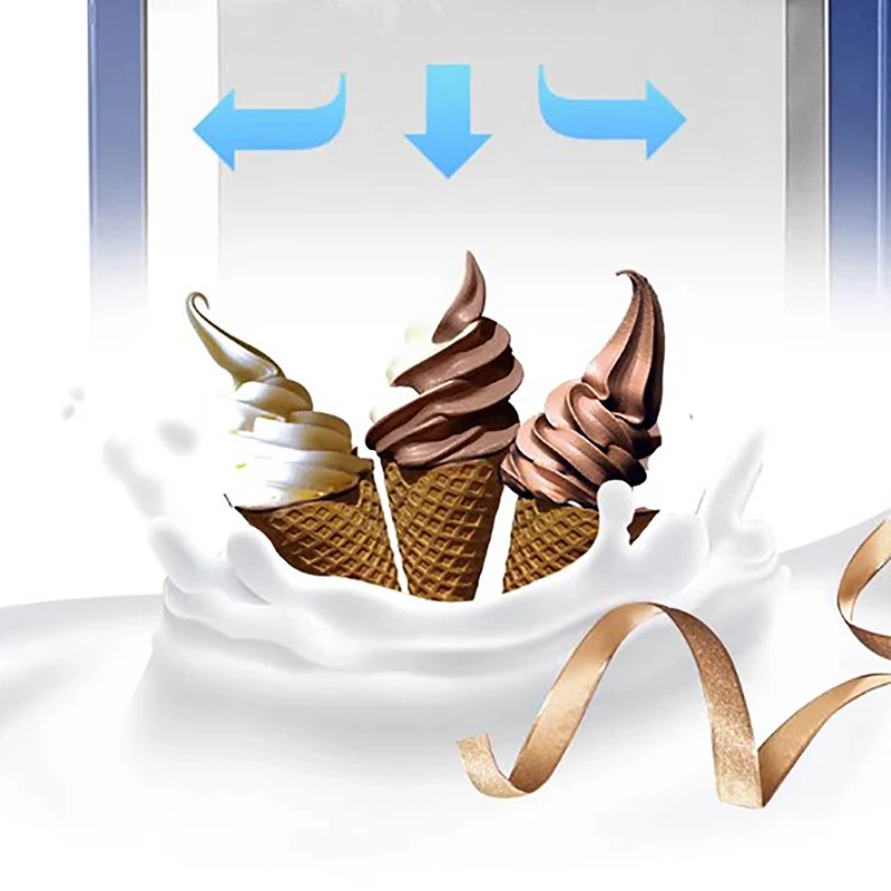 1pc Ice Cream Modeling Lids Spare Part Magic Shape Caps Soft Serve Ice Cream Machines Fittings 29mm Inner Diameter 11 Styles