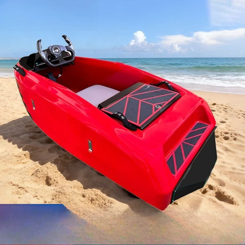 Water Electric Kadin Boat Power Surf Boat Small Speedboat Single Double Motorboat Sea Motorcycle