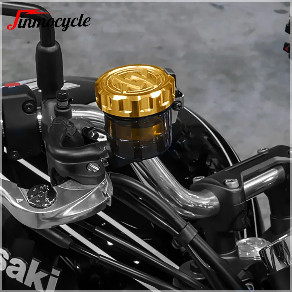 

For Kawasaki Z900RS/Cafe 2018 2019 2020 2021 2022 2023 Z 900RS Z900 RS/Cafe Motorcycle Front And Rear Brake Fluid Reservoir Caps