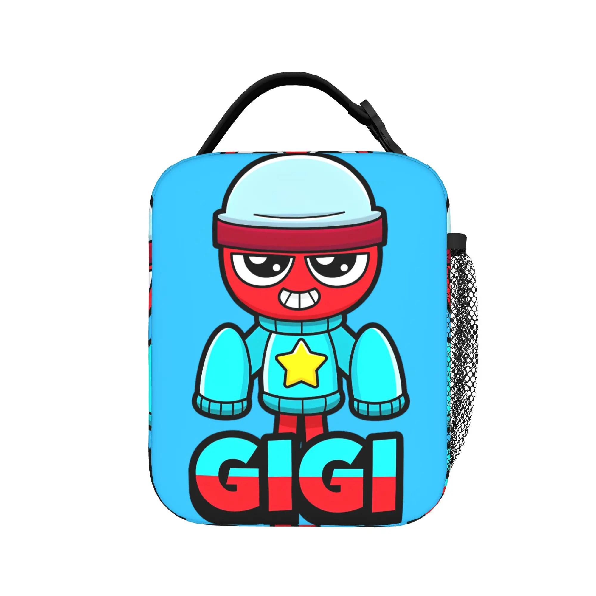 Dandys World Gigi Insulated Lunch Bag Thermal Bag Reusable,Lunch Container  Large Tote Lunch Box Men Women Beach  Outdoor
