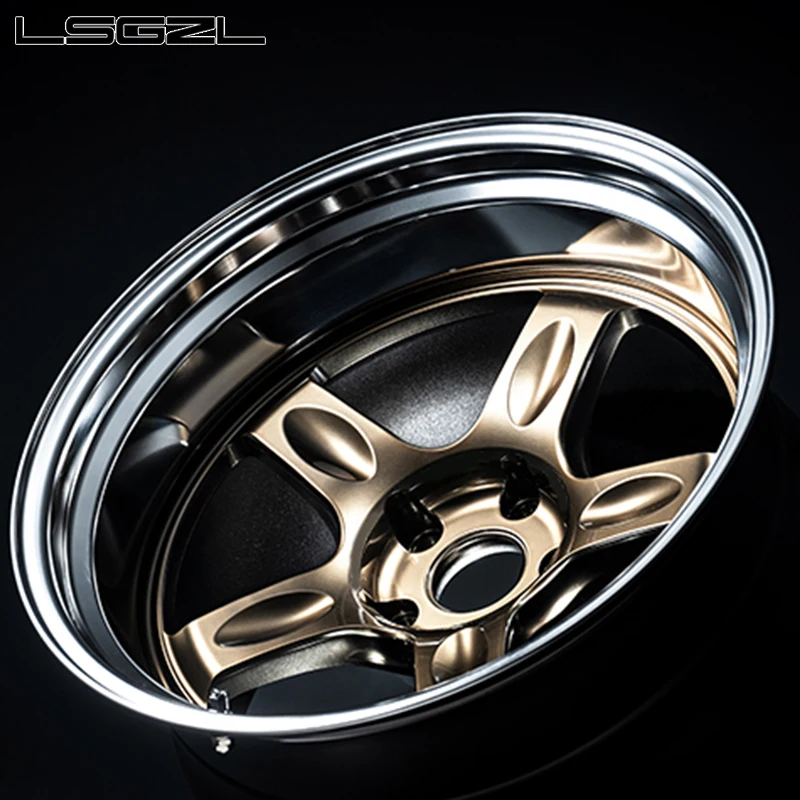 OEM  5x120 Concave For BMW AUDI C8 luxury Car Wheels Rims Forged Alloy 2-Piece Deep Dish Wheel 20mm/25mm Spoke Wire