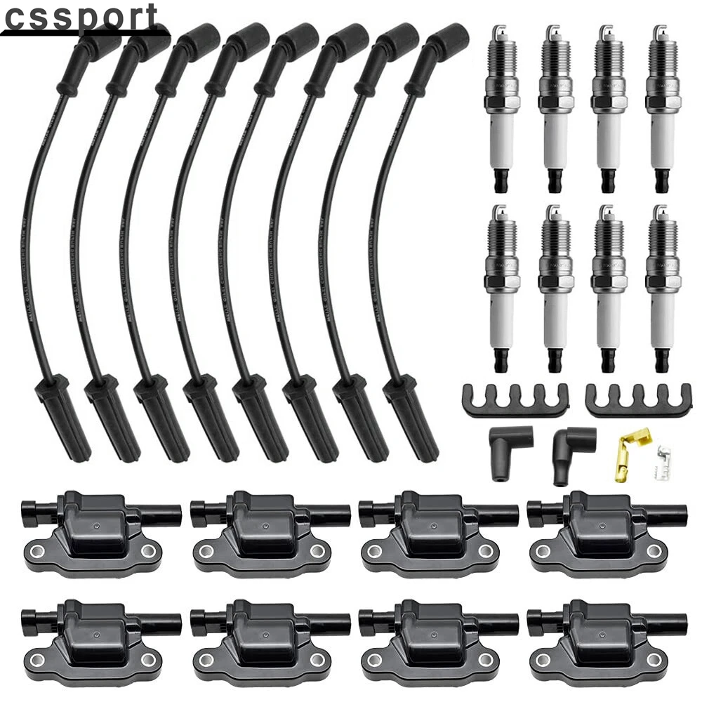 

For ACDelco Chevy 8 set UF413 Ignition Coils 41-962 Spark Plug Spark Plug Wires