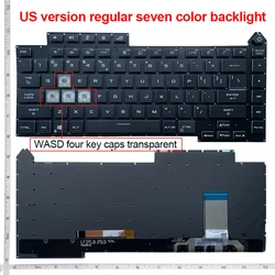 Clavier rétro4.2 US/UK pour Bali ROG Strix, modèles G15 2021, G513Q, G513QY, G513QM, G533, 5R, G513RC, G513RW, G513QR, G513QE, G513IM, G513