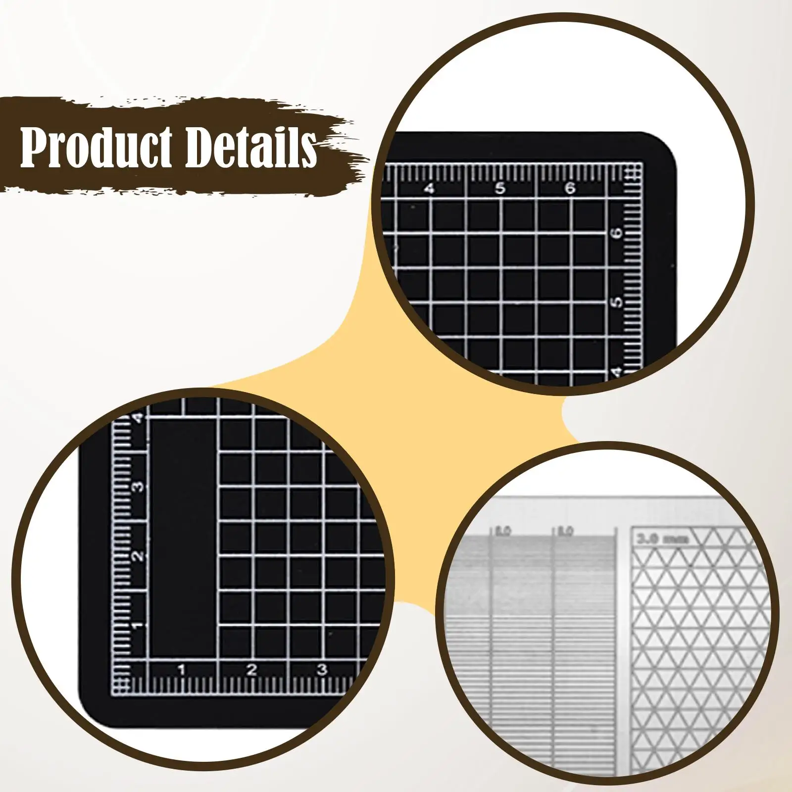 Alas Pemotong Selotip Dapat Digunakan Kembali 3.15 Inci Sisi Ganda untuk Stensil DIY Pekerjaan Seni Pemotong Hobi Model Bangunan Seni Kerajinan Jahit