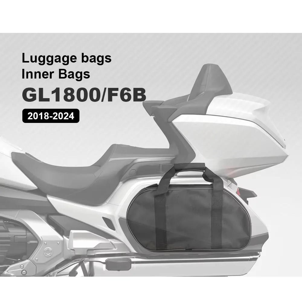 Honda Goldwing Gold Wing GL1800 2018 - 2024 용 오토바이 새들 가방, 측면 수하물 보관 내부 가방 액세서리, 신제품