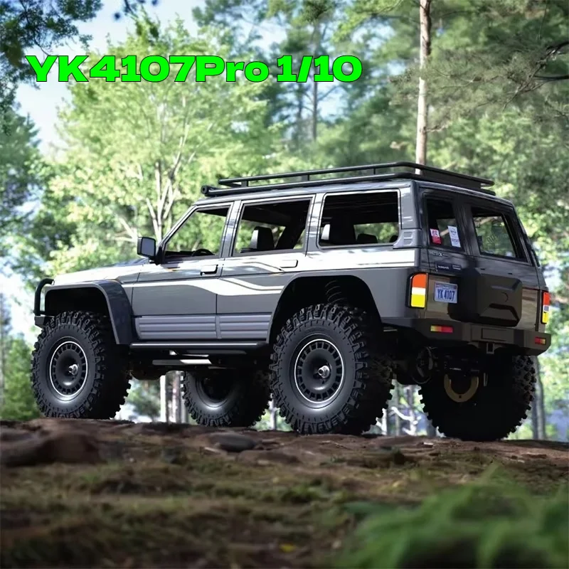 

Yikong YK4107 pro Brushless RC Car Remote Control Four-Wheel Drive Dual Speed Differential Lock 1/10 Scale Climbing Vehicle