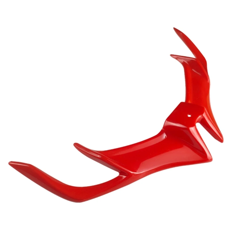 ABS Aerodynamic Winglets Motorcycle Fairing Accessoriy Windshield Lower Wing image 5