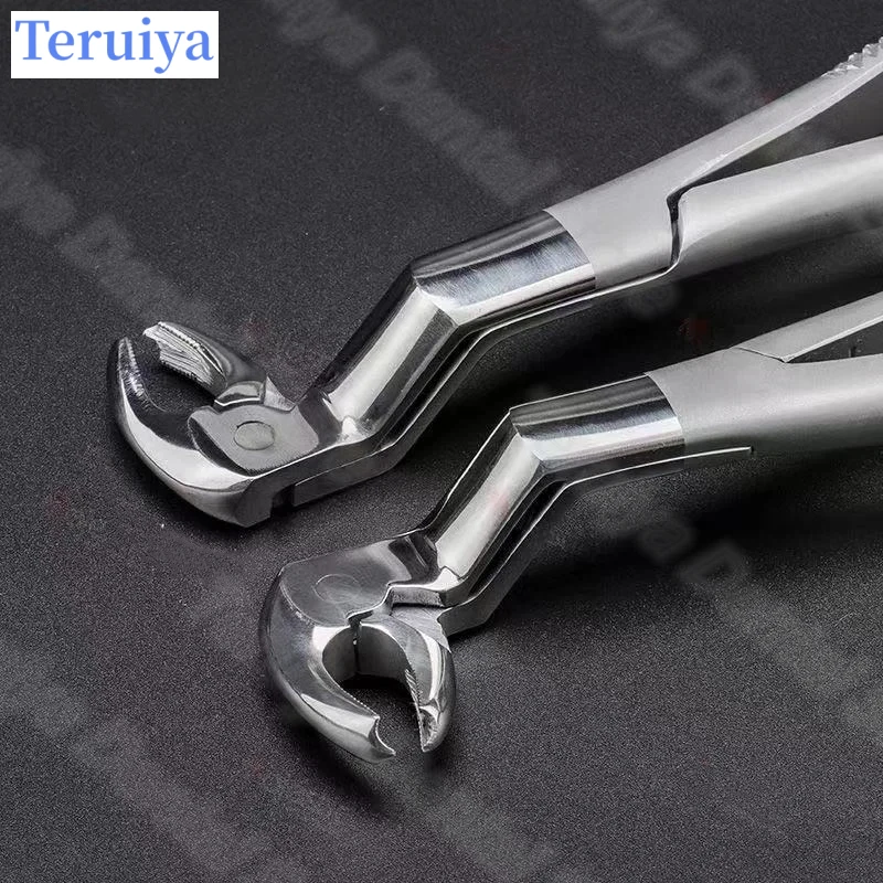High-Quality Anti-Slip Dental Extraction Forceps - Adult Lower 6/7/8 Molar & Wisdom Tooth Removal Tools, Professional Oral Instr