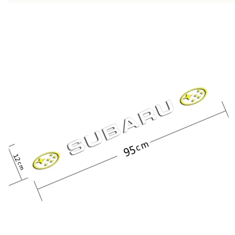 ملصقات عاكسة للزجاج الأمامي للسيارة ملصقات تزيين نافذة لسوبارو WRX STI فورستر امبريزا ليجاسي Outback BRZ XV 2025 #6