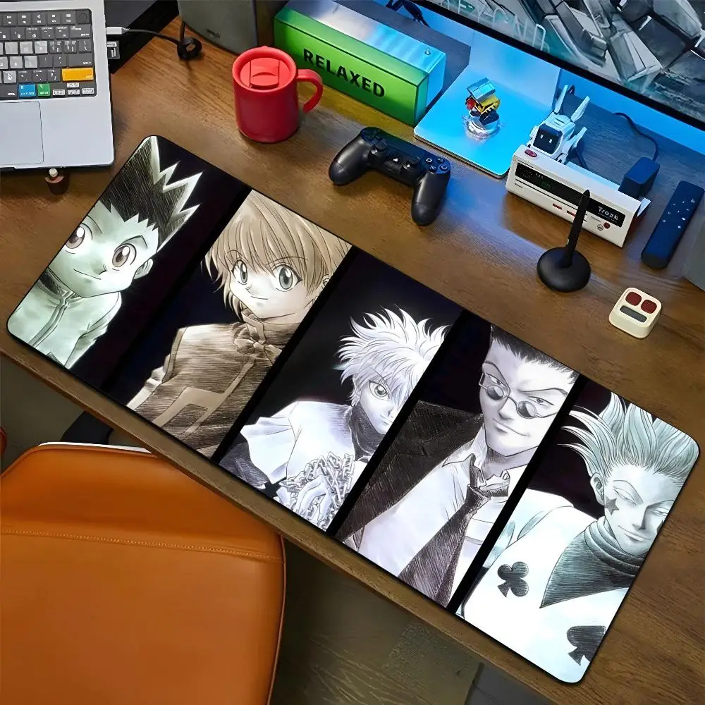 Hxh Hunter x hunter License Mouse Pad Cartoon Lockedge Large Gaming Pad Computer Gamer Keyboard Mat Desk Mousepad PC Desk Pad