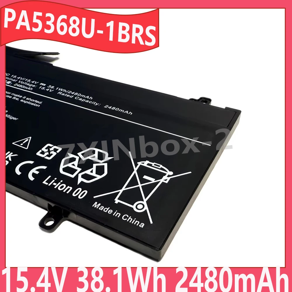 

NEW PA5368U-1BRS 15.4V 38.1Wh 2480mAh Laptop Battery For Toshiba Dynabook Satellite Pro L50-G 41CP6/47/61