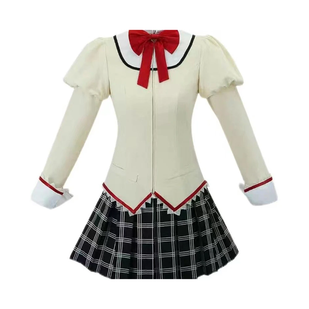 

Magic girl Xiaoyuan cos school uniform Lumei beauty flame uniform cosplay bodycon dress Regular Fit