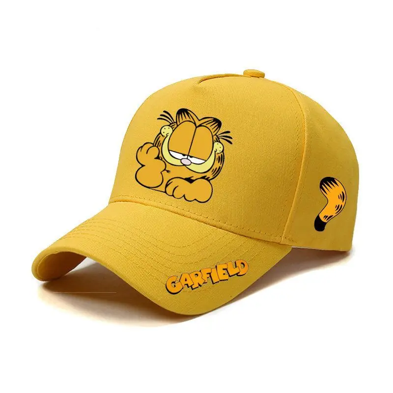 Garfield cap high color value animation cartoon student sports leisure boys and girls fashion all-match sunshade baseball cap - view 6