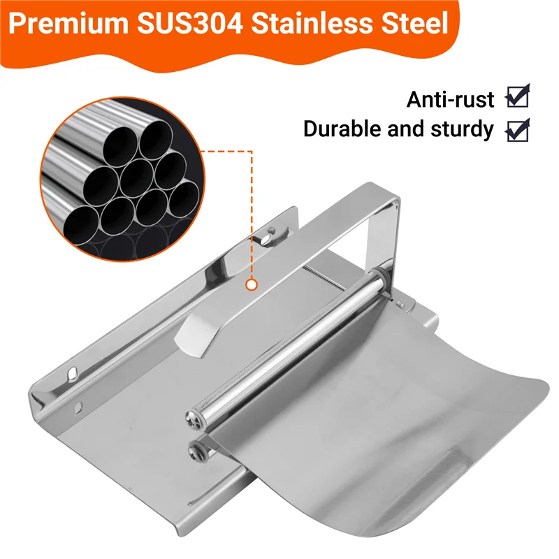 

ABSE-Современный настенный держатель для туалетной бумаги из нержавеющей стали с полкой для телефона, держатель для рулонной бумаги, приспособление для ванной комнаты, ванная комната