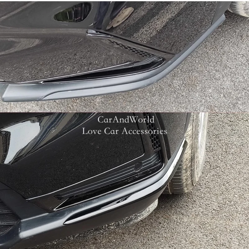 ABS كروم الجبهة الخلفية ركن واقي مصد السيارة شرائط غطاء مقبلات الزخارف اكسسوارات السيارات لهوندا CRV CR-V 6th 2023-2025
