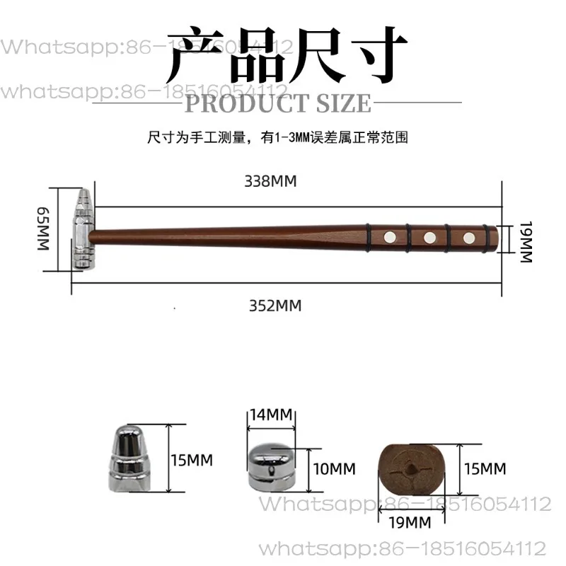 Car Bump Repair Shaping Hammer Leveling Hammer Non-marking Repair Tool Sheet Metal Repair No Paint