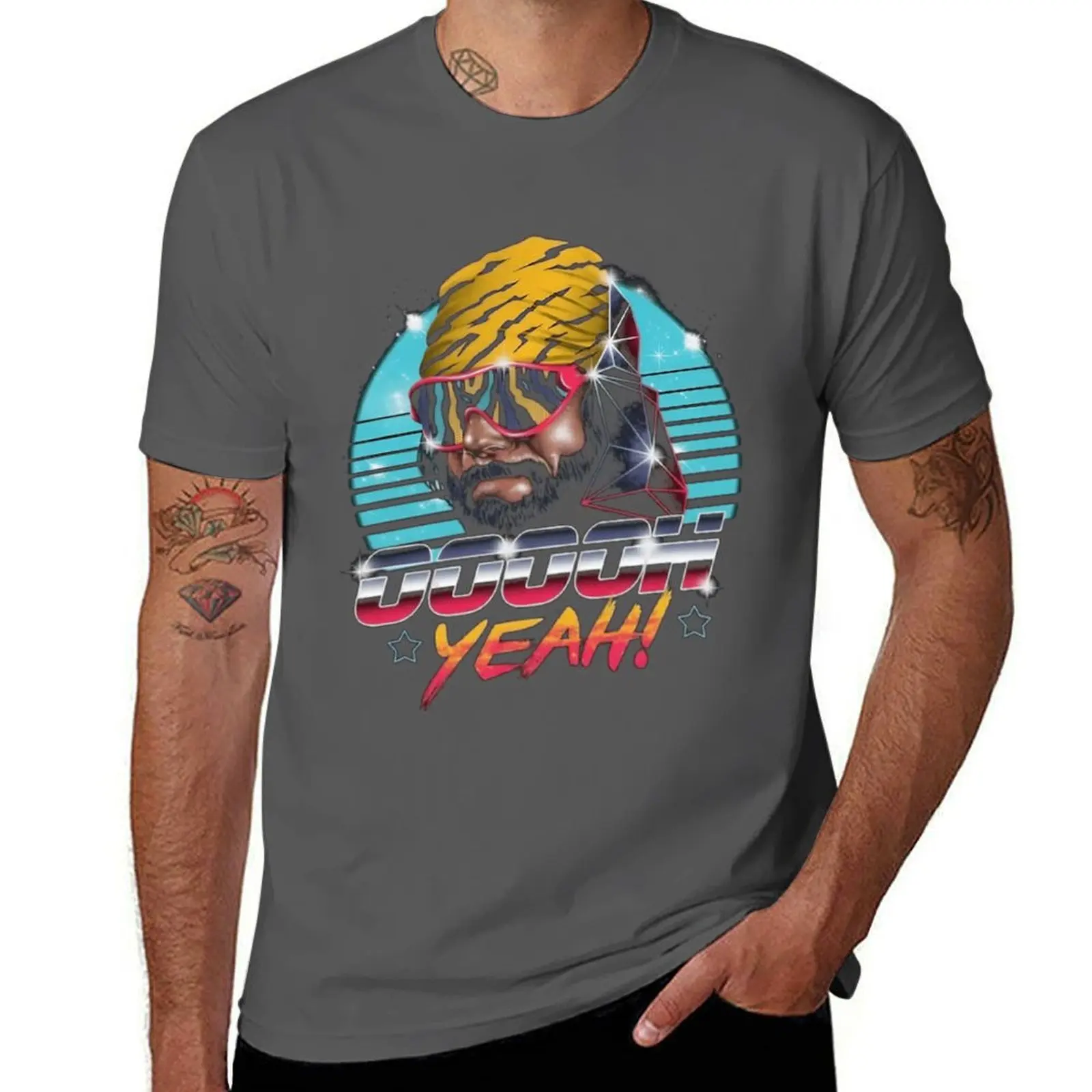

Machoman \t \t\t T-Shirt Casual Trendy Streetwear Tee Shirt