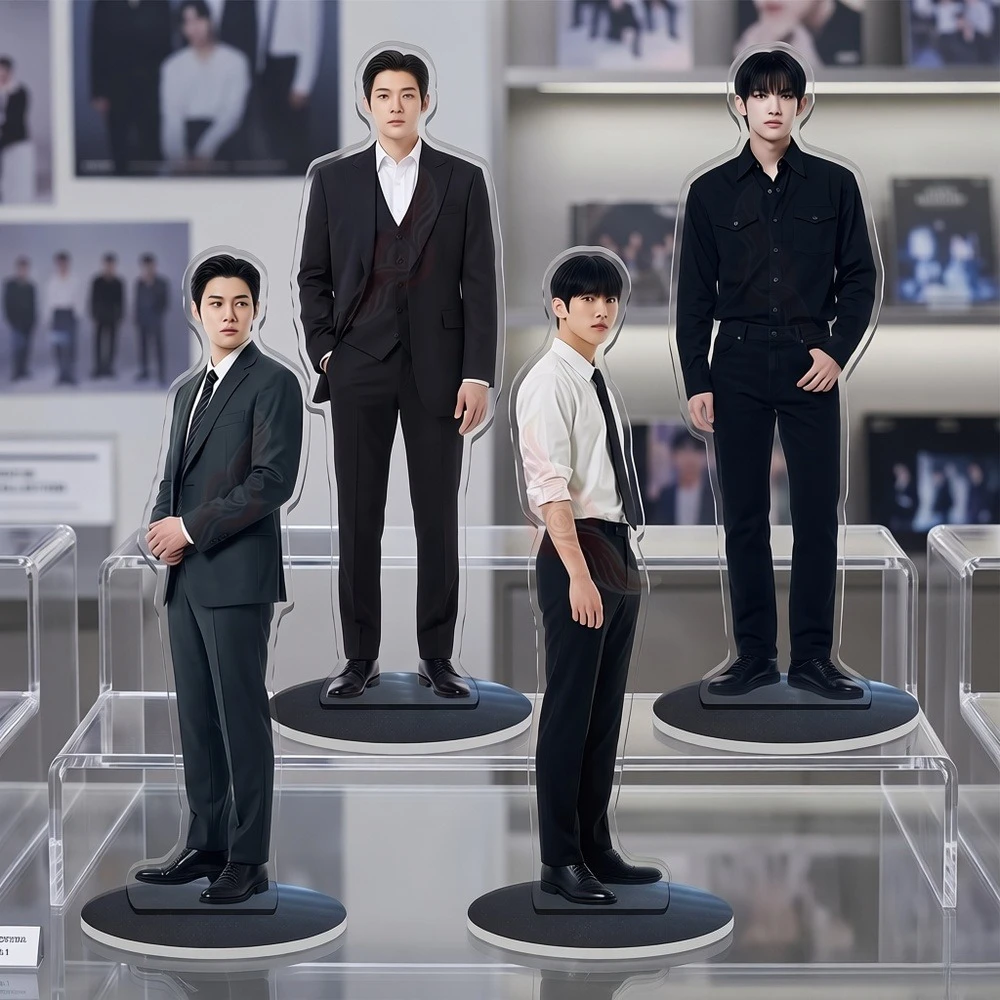 Korean BL Drama Prosecutor Acrylic Standee Double Male Leads Suit Character Desktop Decor Ornament Collectible Gift Keychain