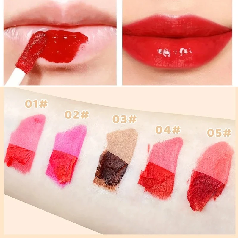 Waterproof Peel Off Lip Stain Long Lasting Not Fade Matte Pink Red Lip Tint Natural Tear-off Tattoo Lip Glaze Lipstick Makeup - view 2