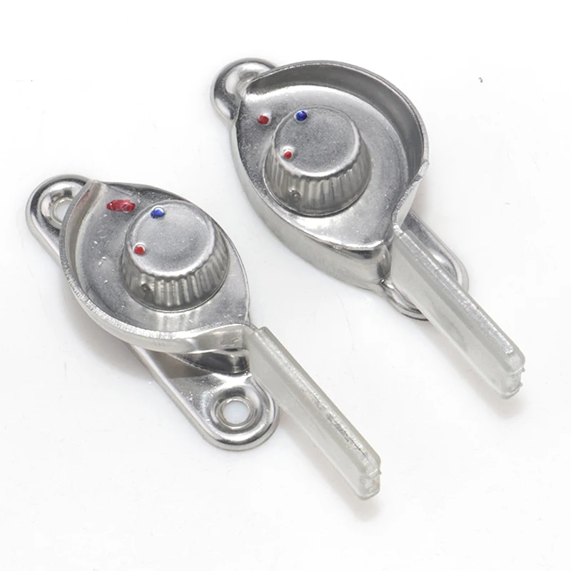 ステンレス鋼の引き戸と窓のロック、子供の安全窓のラッチ、三日月形のロック、ビンテージロック