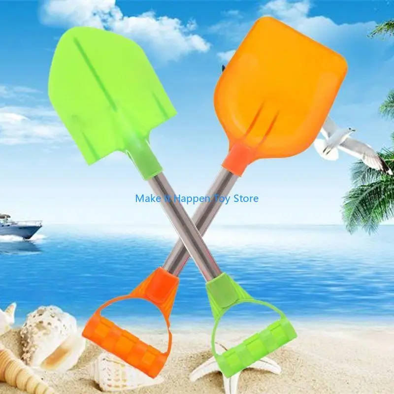 28EC Kids Garden Tool Planting Toy Sand for Play Tools Toy Shovel 2pcs Crianças Sandpool Beach Playset Arbor Day Activity Toy