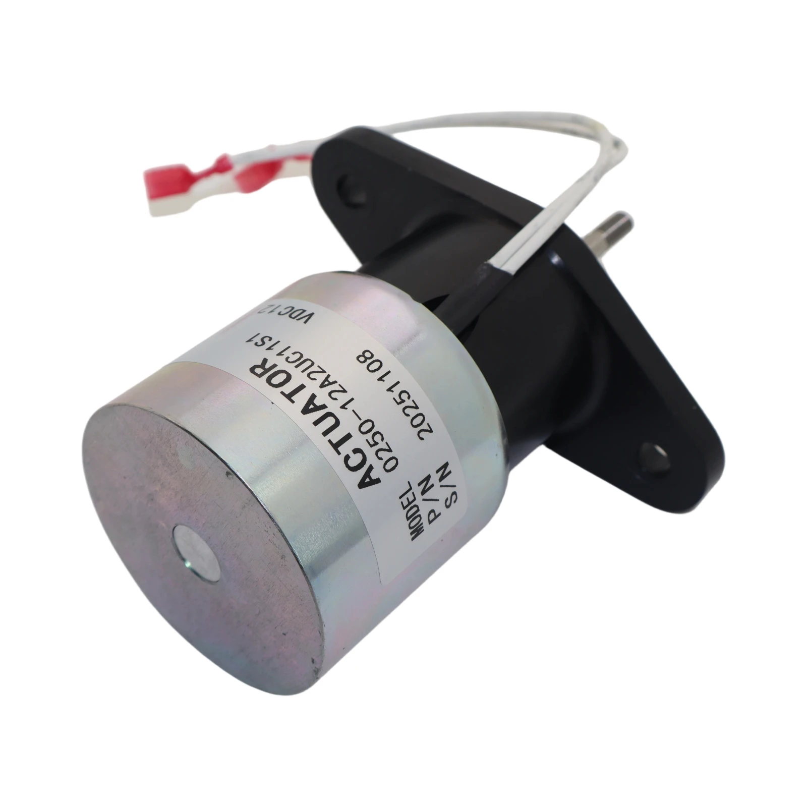 Elektrozawór sterujący 12V 0250-12A2UC11S1 do silników Cummins 110KVA C33D5 C38D5 C30D6 C35D6 X3.3