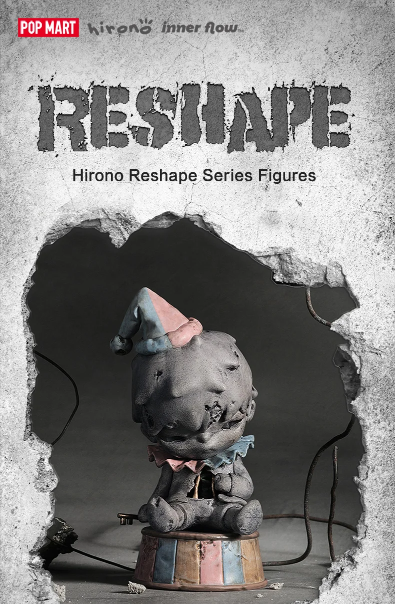 Figurine Hirono Reshape édition Limitée POP MART 22 Cm - Occasion, Avec Boîte