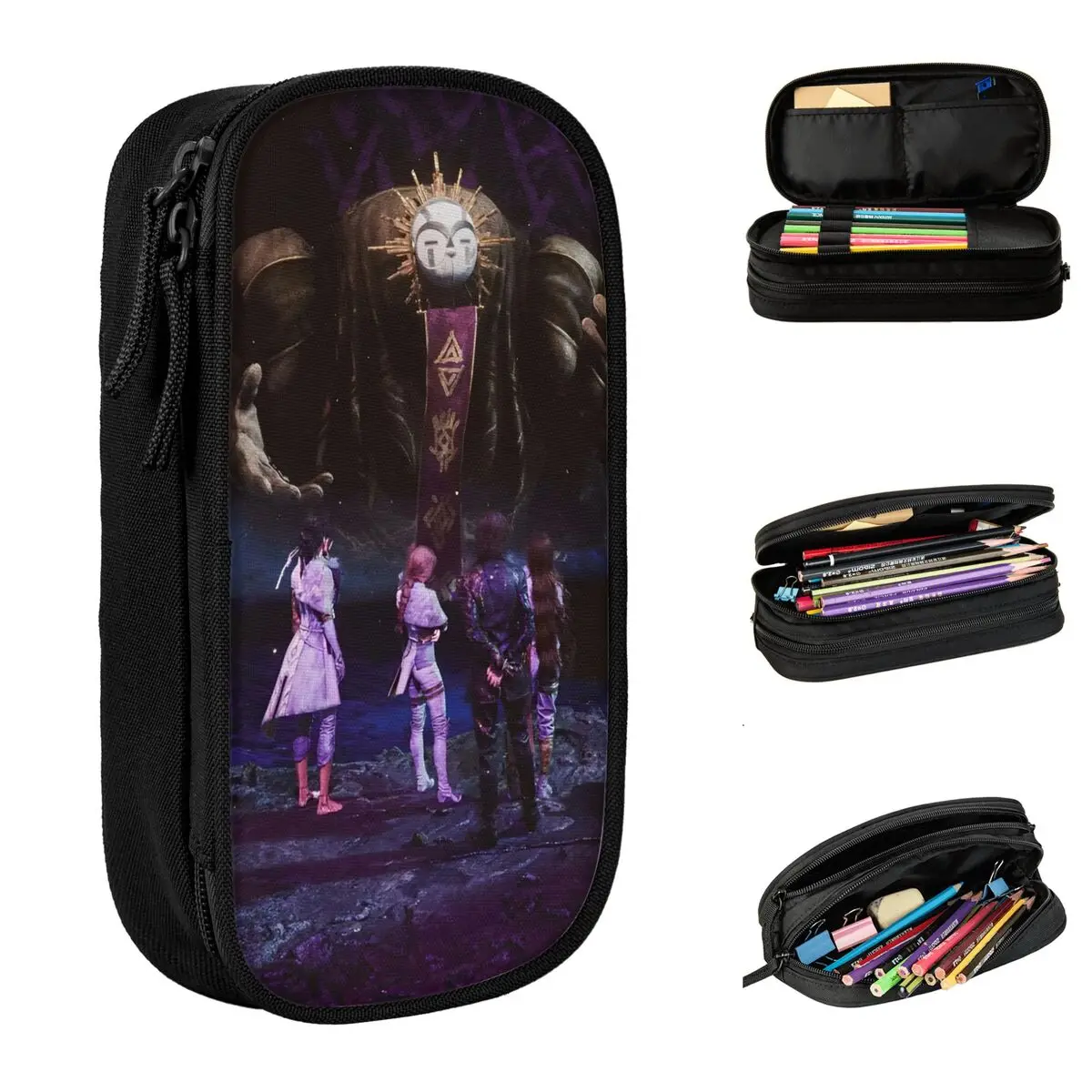 

Clair Obscur Expedition 33 Game Pencil Case New Pen Box Bags for Student Big Capacity School Supplies Gift Pencilcases