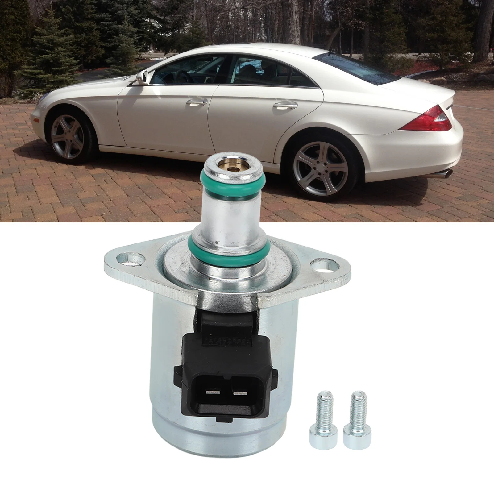 

Speed Related Steering Solenoid Valve Power Steering Proportioning Valve Steel Structure Rustproof 2114600984 for W211 W164 R171