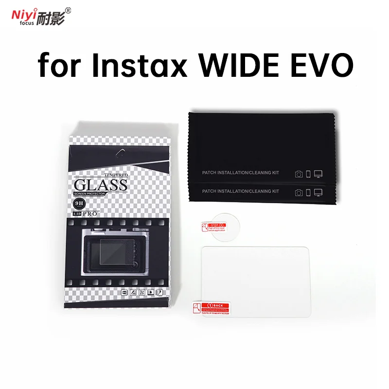 Camera Temper Glass Film for Fujifilm Instax Wide EVO Front Lens Protection Film and Camera Screen Glass Film HD Waterproof view 6