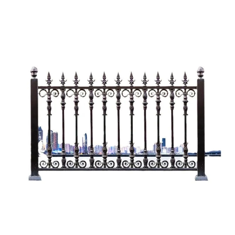 

Iron fence community school wall anti-climbing railing villa courtyard isolation fence fence manufacturer anti-collision