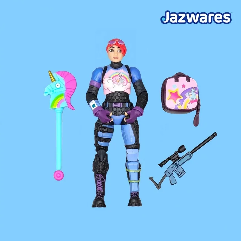 포트나이트 3.75인치 수집용 피규어 - 공식 슈퍼 아티큘레이티드 포즈 가능한 인형 장난감