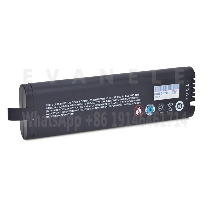 SM204 capacity 7800mAh 11.1V Li ion battery, suitable for Anritsu MS2721A MS2721B OTDR optical time-domain reflectometer