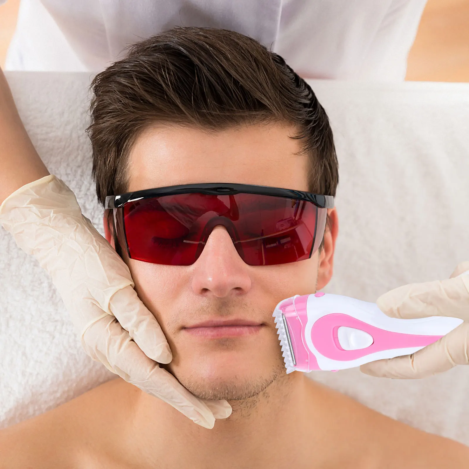 

Cordless Rechargeable Women's Electric Shaver Wet Dry Hair Removal Portable Anti Slip Grip Eu Plug Electric Shaver for Women