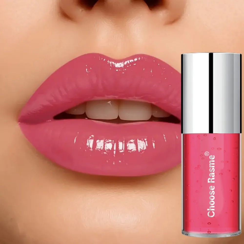 ลิปกลอสเนื้อฉ่ำ ติดทนนาน ไม่เหนียวเหนอะหนะ สีชมพูประกาย ให้ความชุ่มชื้น เหมาะเป็นของขวัญสำหรับผู้หญิง
