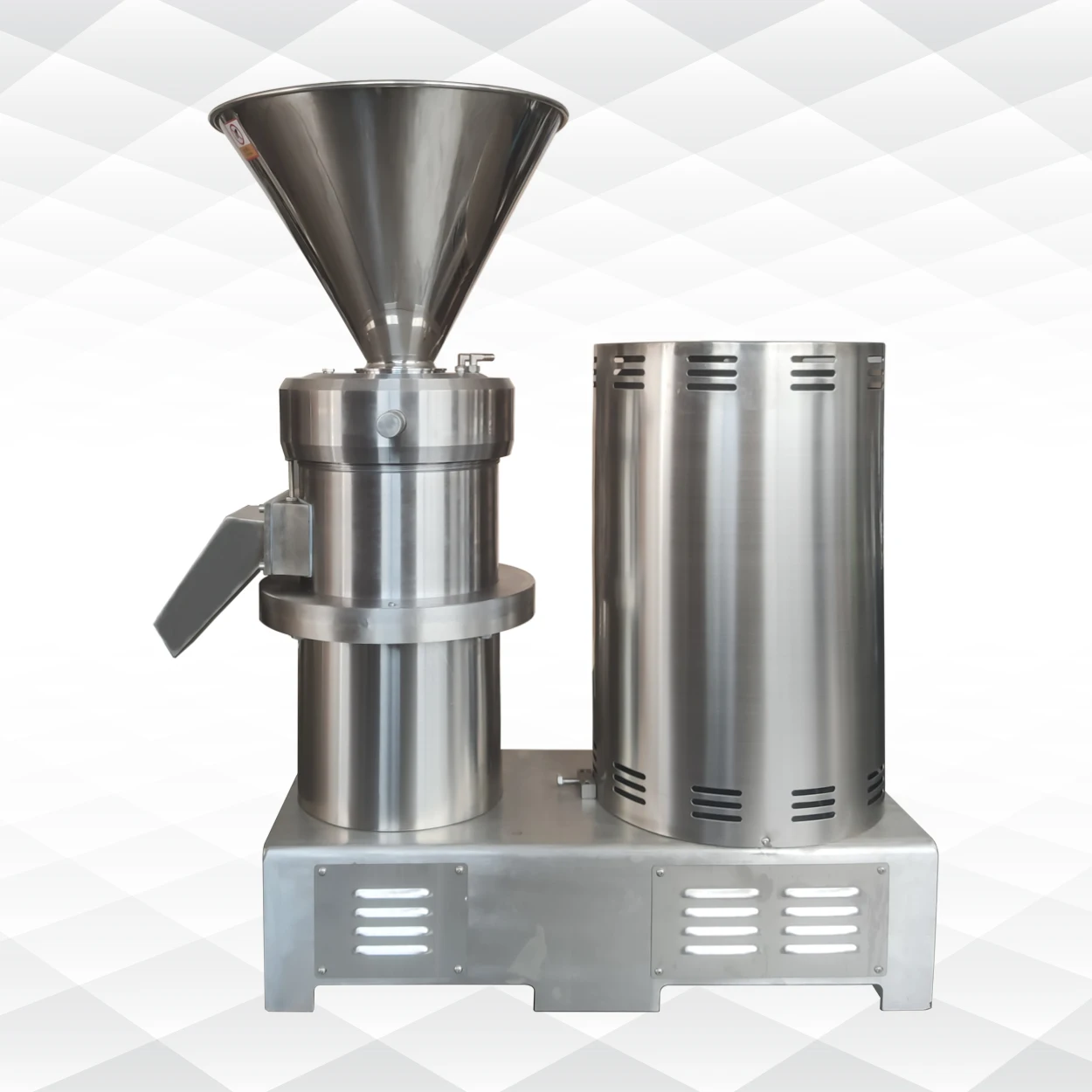

Vertical Almond Tamarind Paste Chickpea Hummus Peanut Butter Colloid Mill Making Machine