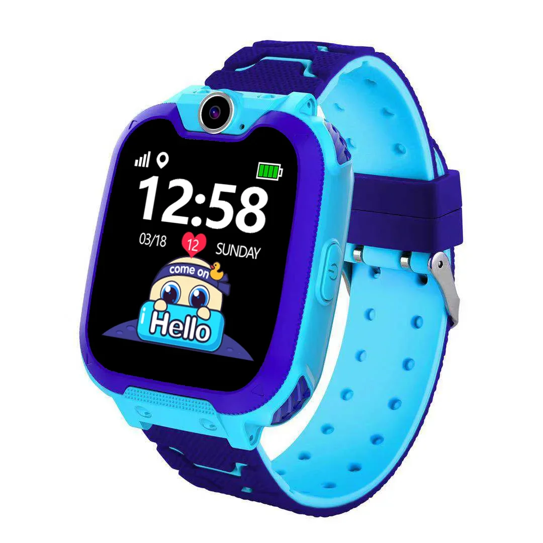 Smart Watch for Kids Student Girls Play Puzzle Game Games Watch Baby Music Dual Camera Clock Voice Call Phone orologi da polso