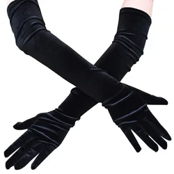 Gants Élégants en Satin pour Femme, Accessoires de Mariage, Coude, Blanc, Rouge, Robe de Concours, Bon Marché