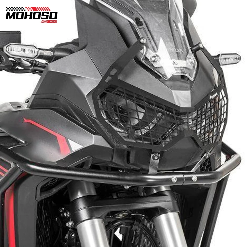 

For Honda Africa Twin CRF1100L CRF 1100 L1 CRF 1100 L 2020 - 2023 Motorcycle Headlight Protector Grille Guard Cover Protection