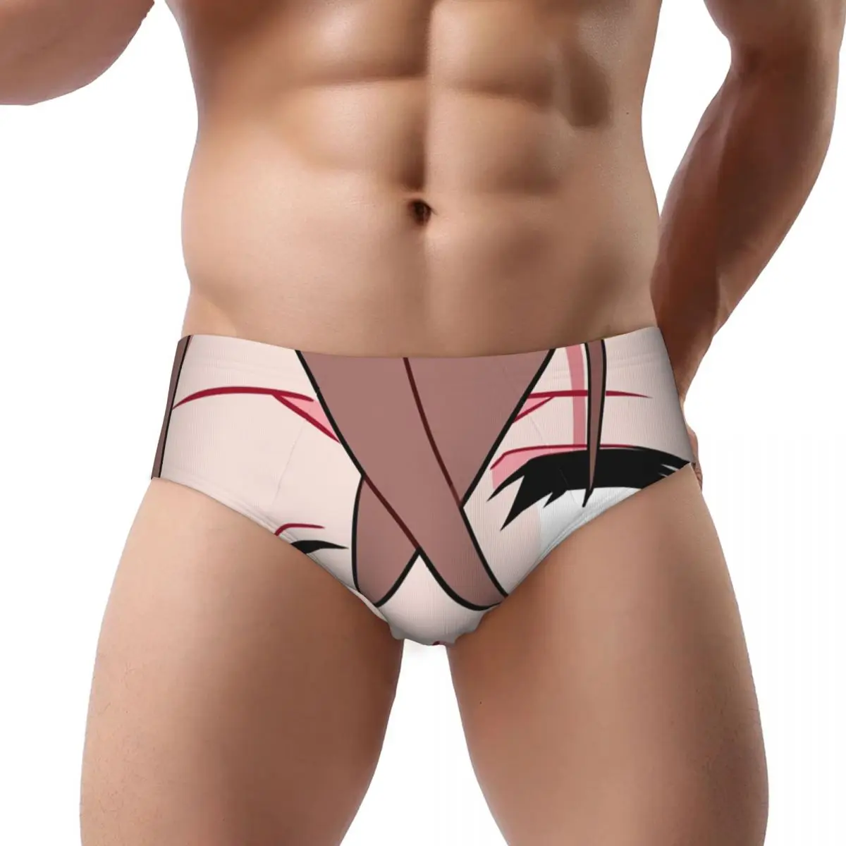 

Мужские трусы Gentaro Genshin Impact Face на заказ, эластичные трусы с забавным принтом, нижнее белье