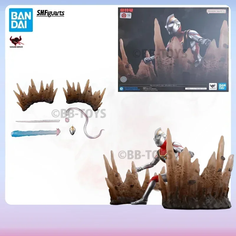 

In Stock Bandai S.H.Figuarts SHF Ultraman Series Gaia Accessory Movable Anime Action Figure Collectible Original Box Toys