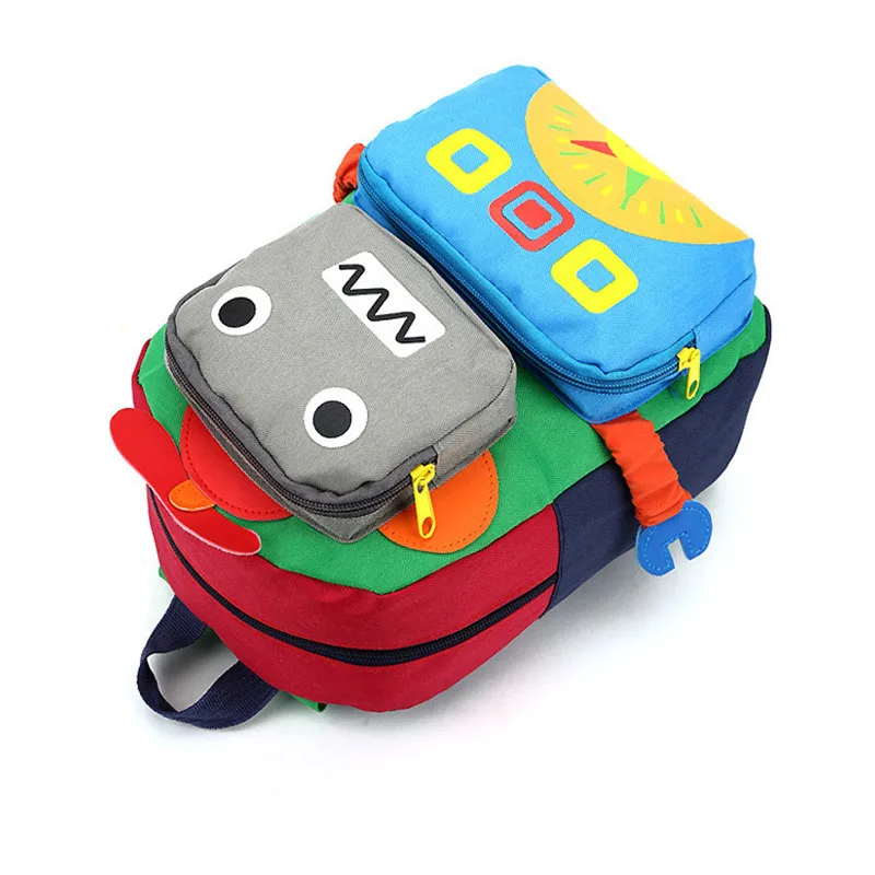 kids bags Cartoon robot Children\'s Backpack mochila infantil orthopedic backpacks school bag children school bags Plecak Rugzak