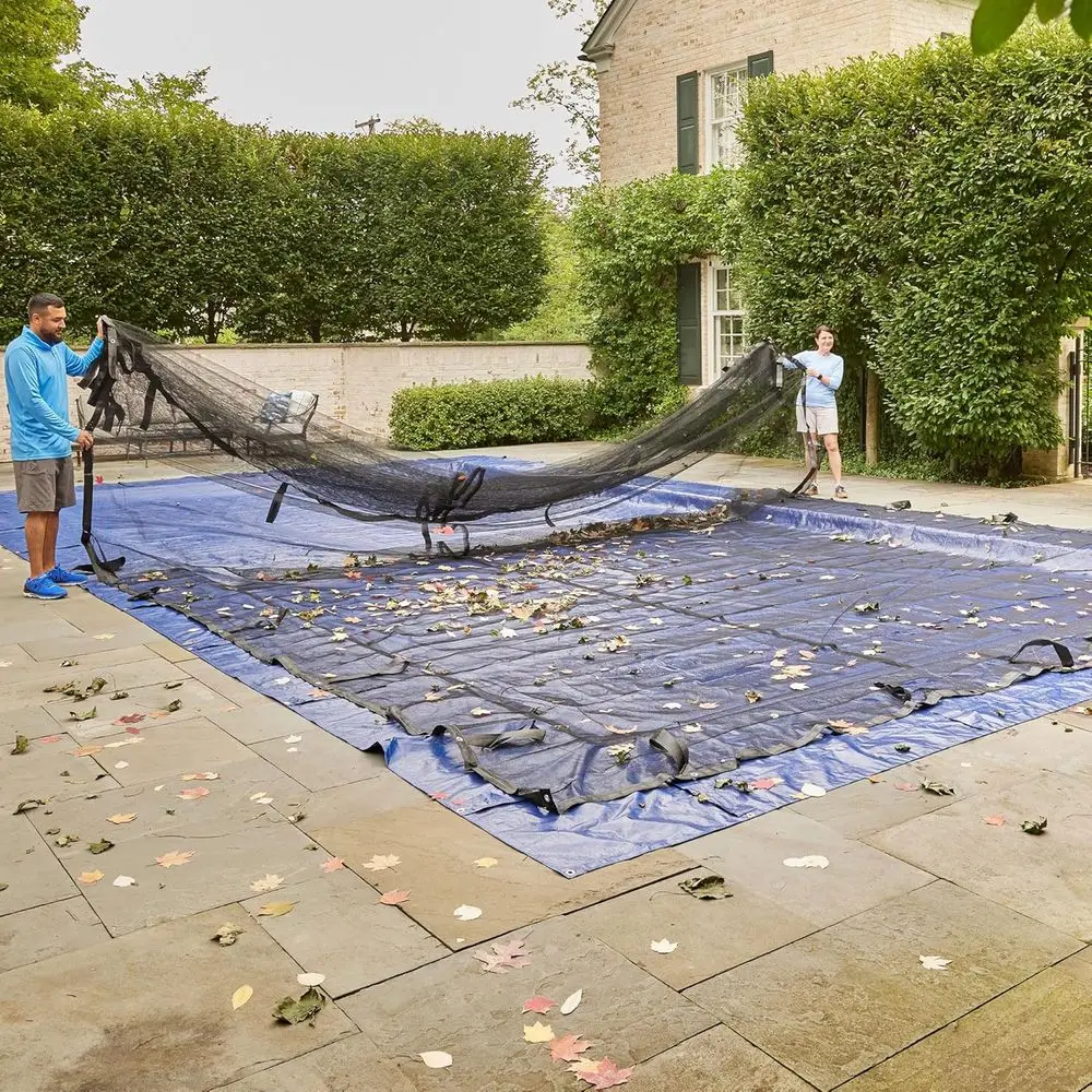 

High-Quality Leaf Nets for Pools | Efficient Leaf Removal | Quick Cleanup | Lightweight & Durable (20ft x 40ft, Budget)