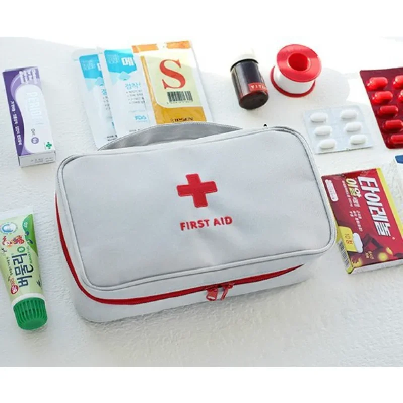 Kits de primeros auxilios grandes vacíos, bolsas de emergencia de gran capacidad para supervivencia al aire libre, paquete médico para el hogar y el coche