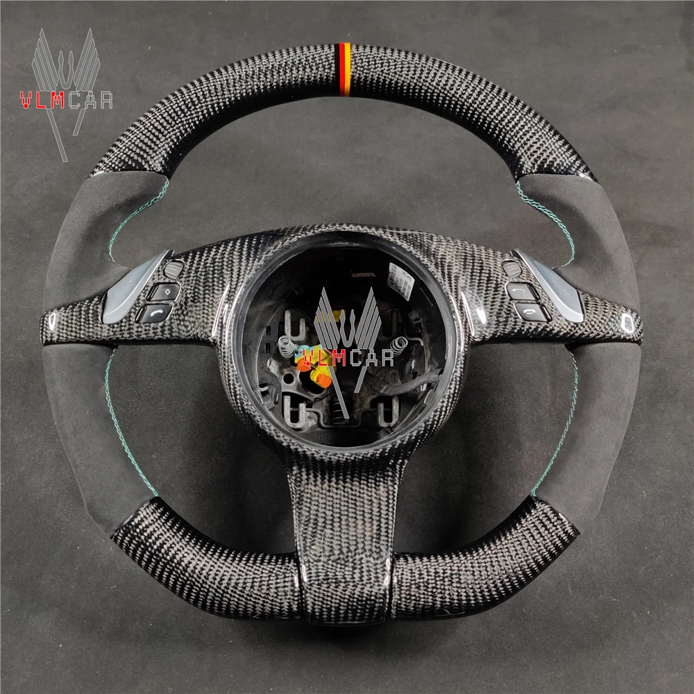 Private custom carbon fiber steering wheel For Porsche 911.2 971 959 718 macan 9Y0 racing wheel convertible/Available for all c