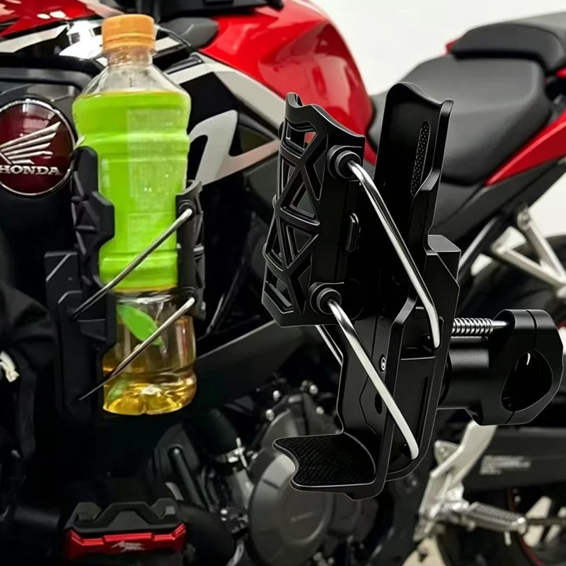 Motorcycle Cup Holder Anti-Vibration Drink Bracket For Honda Africa Twin CRF1100L CRF1000L XRV750 CRF 1000 1100 L Accessories