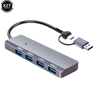 USB Type C HUB 5Gbps High Speed 4 Ports USB 3.0 HUB Splitter OTG Adapter For PC Computer Accessories