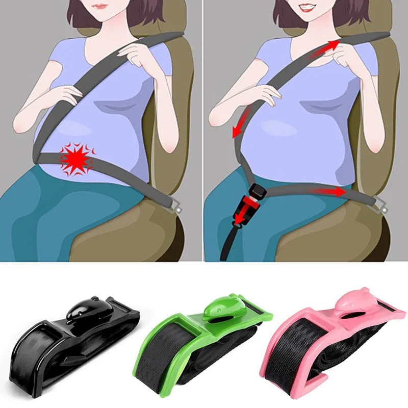 Pregnant Car Seat Belt Adjuster Comfort and Safety for Maternity Moms Belly Pregnancy seat belt Pregnant Woman Driving Safe Belt