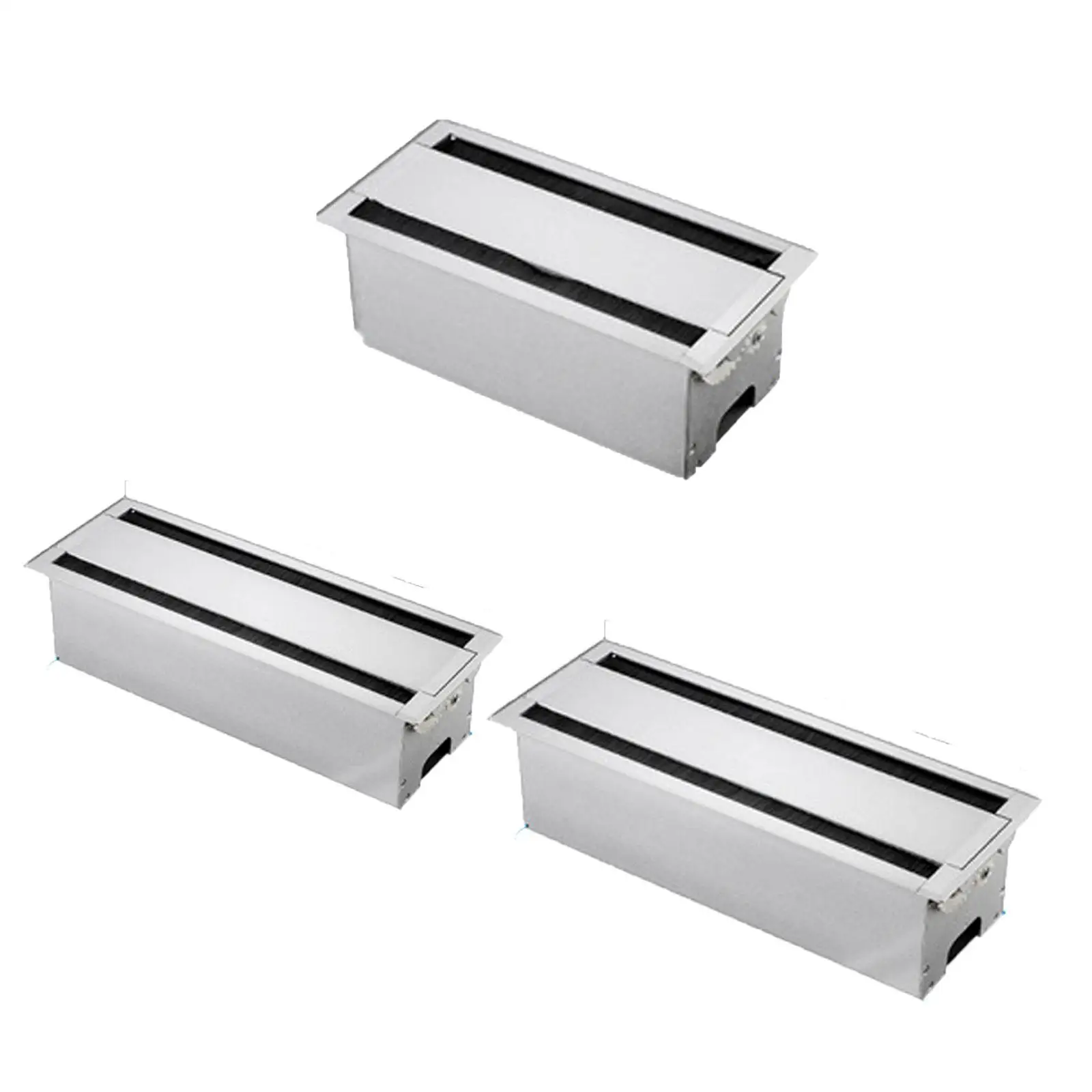 PC Desk Threading Box Threading Hole Desktop Grommet Computer Grommet Port Box Desktop Cord Hole Plug Cover Cable Hole Cover